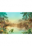 Komar Tapetai &raquo;Digitaldruck Vlies - Lac Tropical - Gr&ouml;&szlig;e 400 x 270 cm&laquo; ra&scaron;tuotas glatt Wohnzimmer miegamojo kambario baldai