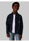 Calvin Klein Jeans Calvin KLEIN Džinsai mar&scaron;kiniai ilgomis rankovėmis &raquo;Textured Checked Shirt&laquo; dėl Vaiki&scaron;ki iki 16 Jahre ir su Logopatch