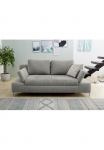 Jockenh&ouml;fer Gruppe Sofa su miegojimo mechanizmu &raquo;Jano B: 202 cm Liegefl. 144x200 cm&laquo; su miegojimo funkcija Dėžutė patalynei Armteilverstellung & 1 Pagalvėlė sėdėjimui