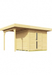 weka Sodo namelis &raquo;Designhaus 172 A&laquo; su Stogas