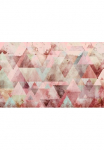 Komar Tapetai &raquo;Digitaldruck Vlies - Triangles Red - Gr&ouml;&szlig;e 400 x 250 cm&laquo; ra&scaron;tuotas glatt Wohnzimmer miegamojo kambario baldai