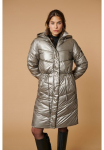 ZABAIONE Dygsniuota striukė &raquo;Jacket Fa44ncy&laquo; im Glanz-Look