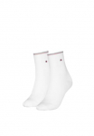 Tommy Hilfiger Puskojinės &raquo;TH WOMEN &scaron;ortai SOCK 2P SHINE&laquo; 2 pora su neįkyrus Rippendetail