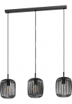 EGLO Pakabinamas &scaron;viestuvas &raquo;H&auml;ngeleuchte ROMAZZINA exkl. E27 Stahl Pendellampe&laquo; E27 Esszimmerlampe 90x20x110cm 3-flammig modern minimalistinio stiliaus