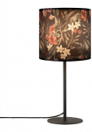 Paco Home Stalinis &scaron;viestuvas &raquo;Luca Flower&laquo; E14 Nach Stoff stalinė lempa gėlės ra&scaron;tas Floral Textil ovali