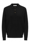 ONLY & SONS Megztinis &raquo;ONSLOUI REG 12 LS MEL Polo mar&scaron;kinėliai KNIT&laquo;