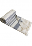 framsohn frottier Rank&scaron;luostis &raquo;Boho Living - Steifen Muster&laquo; 100x180 dryžuota & su kutai ideal kaip Paplūdimio rank&scaron;luostis pirtis Reise