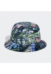 adidas Originals Baseball Kepurė su snapeliu &raquo;ADIDAS X JEREMY SCOTT STOFFHUT&laquo; Jeremy Scott Stoffhut Hommage an die 90-er Jahre Allover-Grafik