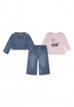 Levi's&reg; Kids Palaidinė kelnės & &scaron;varkas &raquo;LVG Sportinis bliuzonas TEEWIDE Džinsai rinkinys 3 Stk. Trend Džinsai for Girls
