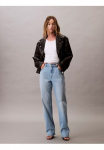 Calvin Klein Jeans Calvin KLEIN Džinsai Siaurėjantys džinsai &raquo;HIGH RISE STRAIGHT LT CAPE&laquo; su kilpos diržui