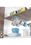 Metaltex Deckenhaken &raquo;Slide-Hooks&laquo; dėl Puodelis Puodeliai Polytherm&reg; va&scaron;kuotas audinys i&scaron;skleidžiamas