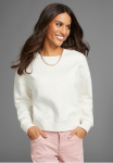 Laura Scott Sportinio stiliaus megztinis Cropped forma
