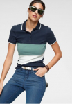 KangaROOS Polo mar&scaron;kinėliai trumpomis rankovėmis figurbetonter sukirpimas Colourblocking-Optik Polo tipo apykaklė
