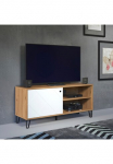 PLACES OF STYLE TV staliukas &raquo;Tarragona TV-Kommode&laquo; TV spintelė su 1 durys & 2 lentynomis - (B/T/H) 123/40/56 cm