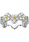 THOMAS SABO Žiedas &raquo;Lovely Daisy Ring&laquo; su Zirkonia (synth.)