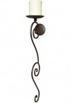 Ambiente Haus Sieninė žvakidė &raquo;Wandleuchter - antikbraun 58cm&laquo;