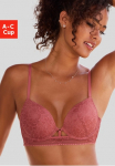LASCANA Pakelianti liemenėlė su lankeliai i&scaron; gėlių nėriniais sexy Dessous