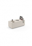 OTTO home Sofaelement &raquo;HAILY stalas dėl das Modulsofa Ma&szlig;e B/T/H: 45/100/37 cm&laquo; kaip Modul arba separat verwendbar su Steckfach ir Ablagefl&auml;che