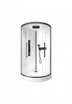 Marwell Komplettdusche &raquo;White Round&laquo; ir Armaturen