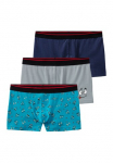 AUTHENTIC LE JOGGER AUTHENTIC LE Kelnės Kelnaitės &scaron;ortukai &raquo;Boxershorts dėl Jungen&laquo; Rinkinys 3 Stk. su witzigen ra&scaron;tas