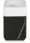 M&ouml;ve Dantų &scaron;epetėlių indelis &raquo;Black & White&laquo; Marmor