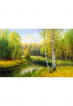 Papermoon Fototapetas &raquo;River in Autumn Day&laquo; glatt