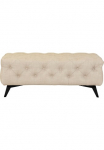 Home affaire Mink&scaron;tas pufas &raquo;Glynis&laquo; aufw&auml;ndige papuo&scaron;imas moderne Chesterfield imitacija Fu&szlig;farbe w&auml;hlbar