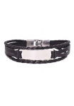 Firetti Odinė apyrankė &raquo;Schmuck Dovanų rankos papuo&scaron;alas ID-Armband- imitacija&laquo; pagamintas in Germany