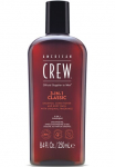 American Crew &Scaron;ampūnas &raquo;3In1 Classic &scaron;ampūnas Conditioner & Glaustinukė Wash 250 ml&laquo; dėl alle Haartypen tinka spendet Feuchtigkeit beruhigt Kopfhaut.
