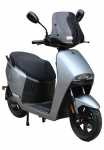 GreenStreet E-Motorroller &raquo;HYPE 3000 W 85 km/h ir Windschild&laquo; iki zu 90 km Reichweite su USB-Anschluss ir Keyless-System