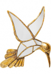 Kare Design Wanddekoobjekt &raquo;Wandschmuck Hummingbird Mirror 60cm&laquo;