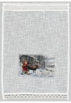 HOSSNER - ART OF HOME DECO Užuolaida &raquo;Weihnachtsmann&laquo; Karnizas 1 Stk. dalys Landhaus-Look