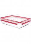 Emsa Maisto laikymo indai &raquo;Clip & Close Glas&laquo; 1 dalys 3L stapelbar gefrier- backofen- mikrowellen- ir sp&uuml;lmaschinenfest
