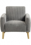 ATLANTIC home collection Fotelis &raquo;Moby&laquo; su spyruoklės kleiner krep&scaron;ys ir in modernem Cordbezug