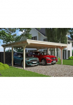Skanholz Dviguba stoginė automobiliams &raquo;Emsland&laquo; medžio masyvo 550 cm natur versch. spalvos