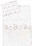 Julius Z&ouml;llner Vaiki&scaron;ka patalynė &raquo;Igelchen in 100x135cm passt in Babybetten von 70x140cm ir 60x120cm&laquo; 2 Stk. su nedidelis Igel 80x80 cm dėl Wiegen lop&scaron;ys ir vaiki&scaron;kas vežimėlis