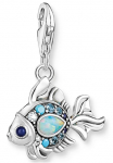 THOMAS SABO Pakabukas &raquo;Fisch su blauen Steinen&laquo; su Glas-Keramik Stein
