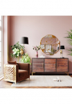 Kare Design Sieninis veidrodis &raquo;Wandspiegel Pieces Gold &Oslash;100cm&laquo;