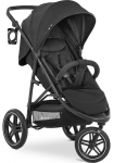 Hauck Dreirad-Kinderwagen &raquo;Rapid 3R black&laquo; 22 kg su schwenk- ir feststellbarem Vorderrad