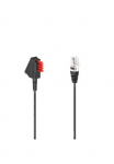Hama Telefono kabelis &raquo;DSL-Box-Kabel TAE-F-Stecker-Modular-Stecker 8p2c 6 m Schwarz&laquo; RJ-45 (Ethernet) | TAE-F 600 cm