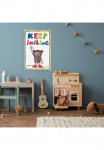 LuckyLinde Paveikslas ant drobės &raquo;Die nedidelis Maus&laquo; Figūrėlė | Filmfiguren | Motivationsbilder | M&auml;use | Dekoracija | Sport | Spr&uuml;che | Tiere | little star 1 Stk. dalys Exklusive JANOSCH Kindermotive