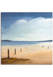 Artland Paveikslas ant drobės &raquo;Am Strand entlang&laquo; Strand 1 Stk. dalys ant Holzrahmen gespannt