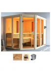 Karibu Pirtis &raquo;Avril&laquo; rinkinys Ofen 9 kW Bio externe Strg easy