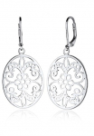 Elli Pora auskarai &raquo;Ornament Blume Orientalisch Oval papuo&scaron;alas Dovanų 925 Silber&laquo;