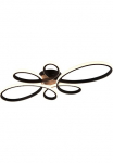 TRIO Leuchten TRIO Ap&scaron;vietimas LED lubinis &scaron;viestuvas &raquo;FLY lubinis &scaron;viestuvas LED 32W 3900 Lumen warmwei&szlig; 3000K 3-Stufen dimmbar&laquo; LED-Board 1 Stk. Warmwei&szlig; Ma&szlig;e 83x45 cm LED papuo&scaron;alas kaspinas lubinis &scaron;viestuvas miegamojo kambario baldai Wohnzimmer