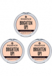 Essence Kompaktinė pudra Kompaktinė pudra &raquo;BRIGHTEN UP! banana powder&laquo; su softem gelb