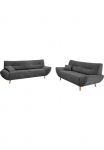 Home affaire Mink&scaron;tų baldų komplektas &raquo;Drago modern ir zeitlos aktuelle Formensprache komfortabel&laquo; rinkinys Trivietė sofa ir Dvivietė sofa 2 Stk. dalys kaip Sessel/Polsterecke erh&auml;ltlich versch. Stoffe ir 2 Pagalvėlė sėdėjimui