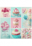 Ambiente Haus Paveikslas ant drobės &raquo;Cup Cake paveikslas 50cm&laquo; 1 Stk. dalys