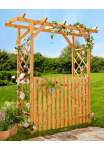 promadino Tvorelės rožėms &raquo;Pergola Ben&laquo; BxTxH: 200x65x208 cm su durys