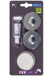 WENKO Bad-Befestigungsset &raquo;UV-Loc&reg;&laquo; rinkinys 5 vnt. passend dėl UV-Loc&reg; Badaccessoires Befestigen be Bohren